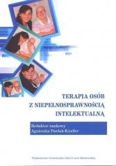 okładka Terapia osób z niepełnosprawnością intelektualną książka | Pawlak-Kindler Agnieszka