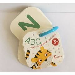 okładka Karty do nauki dla maluszka - ABC książka