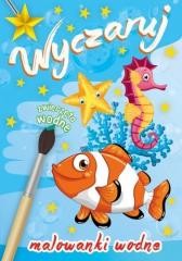 okładka Malowanka wodna. Wyczaruj zwierzęta wodne książka | Praca Zbiorowa