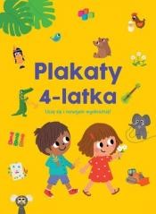 okładka Plakaty 4-latka. Uczę się i rozwijam wyobraźnię! książka | Isabelle Jacque(ilustr.)