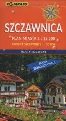 okładka Mapa kieszonkowa - Szczawnica 1:12 500 książka | Praca Zbiorowa