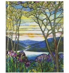 okładka Notatnik duży Okno Tiffany książka