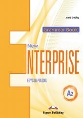 okładka New Enterprise A2 Grammar Book + DigiBook książka | Jenny Dooley