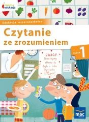 okładka Owocna edukacja SP 1 Czytanie ze zrozumieniem MAC książka | Piechocińska Balbina