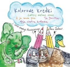 okładka Muzyczny plac zabaw. Kolorowe kredki CD książka | Praca Zbiorowa