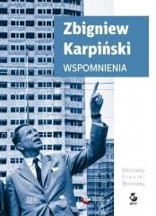 okładka Wspomnienia. Zbigniew Karpiński książka | Zbigniew Karpiński