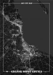 okładka Plakat dekoracyjny - Gdańsk, Gdyni, Sopt książka