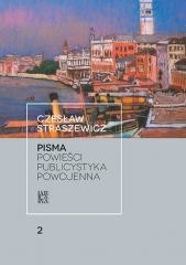 okładka Pisma T.2 Powieści. Publicystyka powojenna książka | Czesław Straszewicz