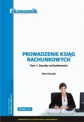 okładka Prowadzenie ksiąg rachunkowych T.1 podr. EKONOMIK książka | Robert Kowalak