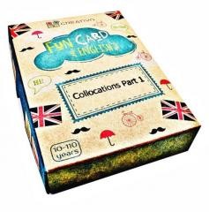 okładka Fun Card English Collocations Part 1 CREATIVO książka