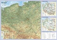 okładka Mapa Polski podręczna 1:1 500 000 (JMP) książka | Praca Zbiorowa