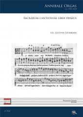 okładka Sacrarum cantionum liber primus książka | Annibale Orgas