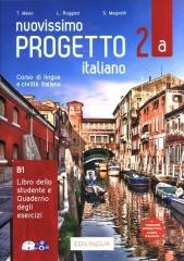 okładka Progetto italiano Nuovissimo 2A podr.+ ćw.+CD/DVD książka | Ruggieri L., S. Magnelli, T. Marin