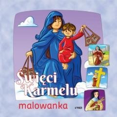 okładka Święci Karmelu. Malowanka książka | Praca Zbiorowa