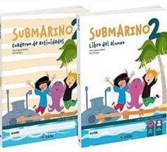 okładka Submarino 2 podręcznik + ćwiczenia + online książka | Rodriguez Mar, Santana MariaEugenia