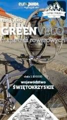 okładka Województwo świętokrzyskie. Mapa tras rowerowych książka | Praca Zbiorowa