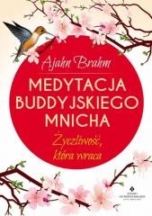 okładka Medytacja buddyjskiego mnicha książka | Ajahn Brahm