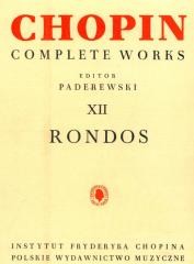 okładka Ronda, CW na fortepian i na dwa fortepiany książka | Fryderyk Chopin