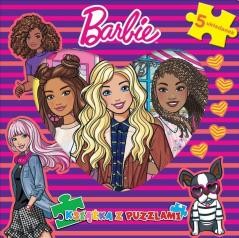 okładka Barbie Książka z puzzlami książka | Praca Zbiorowa