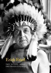 okładka Trzy pytania naraz. Drei Fragen zugleich książka | Erich Fried