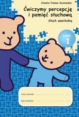 okładka Ćwiczymy percepcję i pamięć.. cz.1 Słuch awerbalny książka | Jolanta Falana-Kozłowska