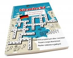 okładka Niemiecki w krzyżówkach obrazkowych CREATIVO książka