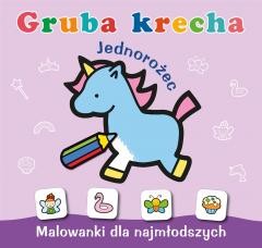okładka Gruba krecha. Jednorożec książka | Wydawnictwo Skrzat