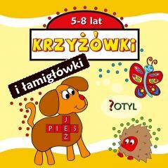 okładka Krzyżówki i łamigłówki 5-8 lat książka | Agnieszka Wileńska