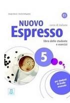 okładka Nuovo Espresso 5 podręcznik + ćwiczenia + online książka | Bellagamba Rosella, Giorgio Massei