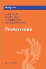okładka Prawo rolne książka | Praca Zbiorowa