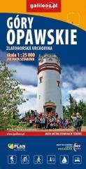 okładka Mapa - góry Opawskie 1:25 000 książka | Praca Zbiorowa
