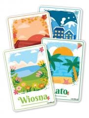 okładka Plansze edukacyjne A4 - Pory roku 4 karty książka