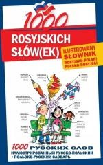 okładka 1000 rosyjskich słów(ek). Ilustrowany słownik... książka | Praca Zbiorowa