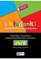 okładka Akademia Pisania. Układanki obrazkowo-wyrazowe książka | Helena Grzelachowska