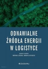 okładka Odnawialne źródła energii w logistyce książka | Dziedzic Dorota, Ziółko Monika