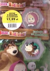 okładka Masza i niedźwiedź. Zadania na medal książka | Praca Zbiorowa