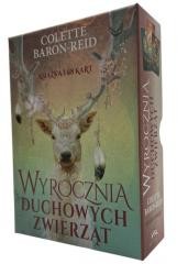 okładka Karty tarot "Wyrocznia duchowych zwierząt" książka | Colette Baron-Reid