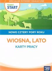okładka Pewny start. Nowe cztery pory roku Wiosna lato KP książka | Praca Zbiorowa