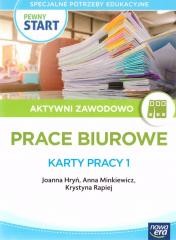 okładka Pewny start. Aktywni zawodowo Prace biurowe KP 1 książka | Praca Zbiorowa