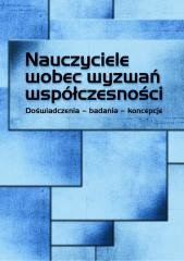 okładka Nauczyciele wobec wyzwań współczesności książka | Iwona Chmielewska, Ewa Przygońska