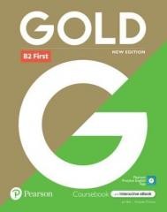 okładka Gold B2 First 2018 CB + eBook PEARSON książka | Praca Zbiorowa