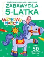 okładka Wzorowy maluch. Zabawy dla 5-latka książka | Praca Zbiorowa