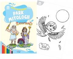 okładka Moja kolorowanka. Park mitologii książka | Praca Zbiorowa
