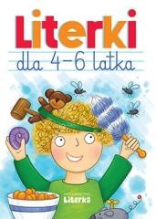 okładka Literki dla 4-6 latka książka | W.E. LITERKA