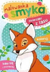 okładka Malowanka smyka. Zwierzaki z lasu książka | Wydawnictwo Skrzat