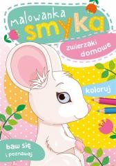 okładka Malowanka smyka. Zwierzaki domowe książka | Wydawnictwo Skrzat