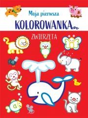 okładka Moja pierwsza kolorowanka. Zwierzęta książka | Praca Zbiorowa