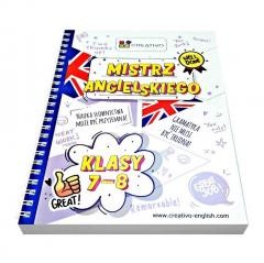 okładka Mistrz angielskiego - kurs dla uczniów klas 7-8 książka