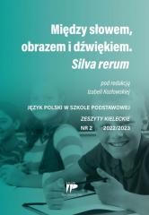 okładka Między słowem, obrazem i ...JPSP nr 2 2022/2023 książka | Praca Zbiorowa