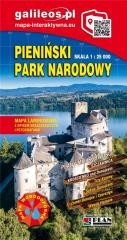 okładka Mapa turystyczna - Pieniński PN 1:25 000 laminat książka | Praca Zbiorowa